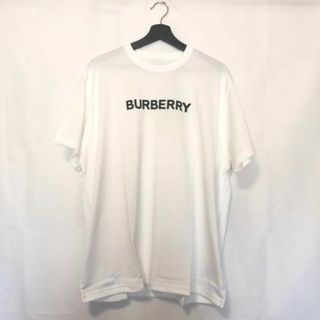 バーバリー(BURBERRY)のLサイズ BURBERRY ロゴプリント コットン オーバーサイズTシャツ(Tシャツ/カットソー(半袖/袖なし))