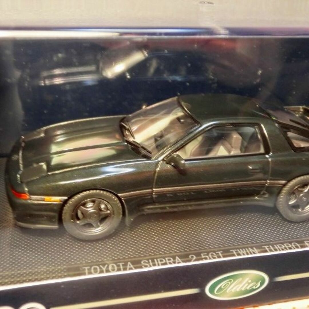 【未開封】スープラ2.5R ダークグリーン 1990 1/43 エブロ ミニカー