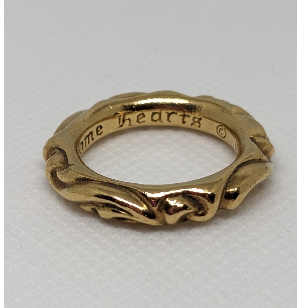 Chrome Hearts(クロムハーツ)のCHROME HEARTS 22K SCROLL BAND RING メンズのアクセサリー(リング(指輪))の商品写真