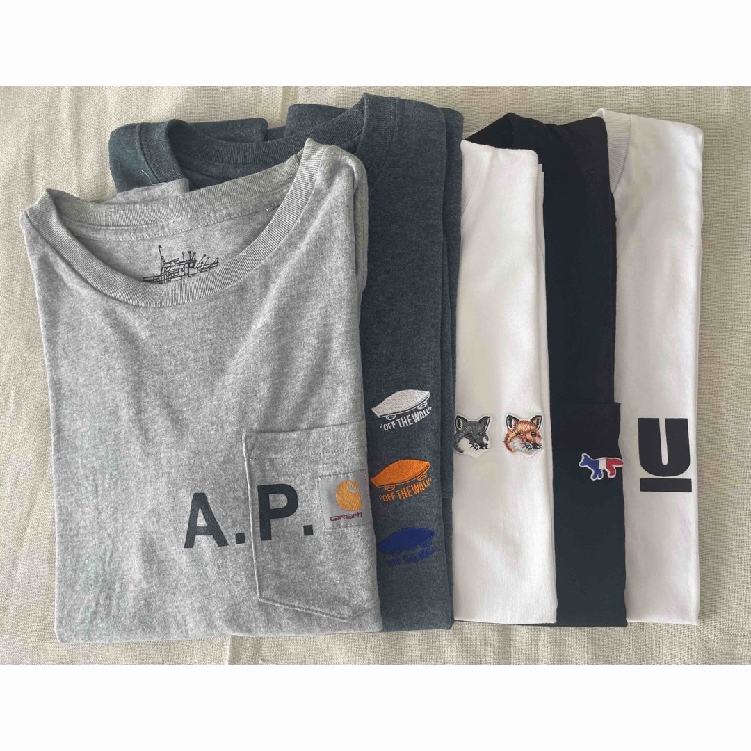 A.P.C 反転 V 逆さ ロゴ スウェット メゾンキツネ マッキントッシュ