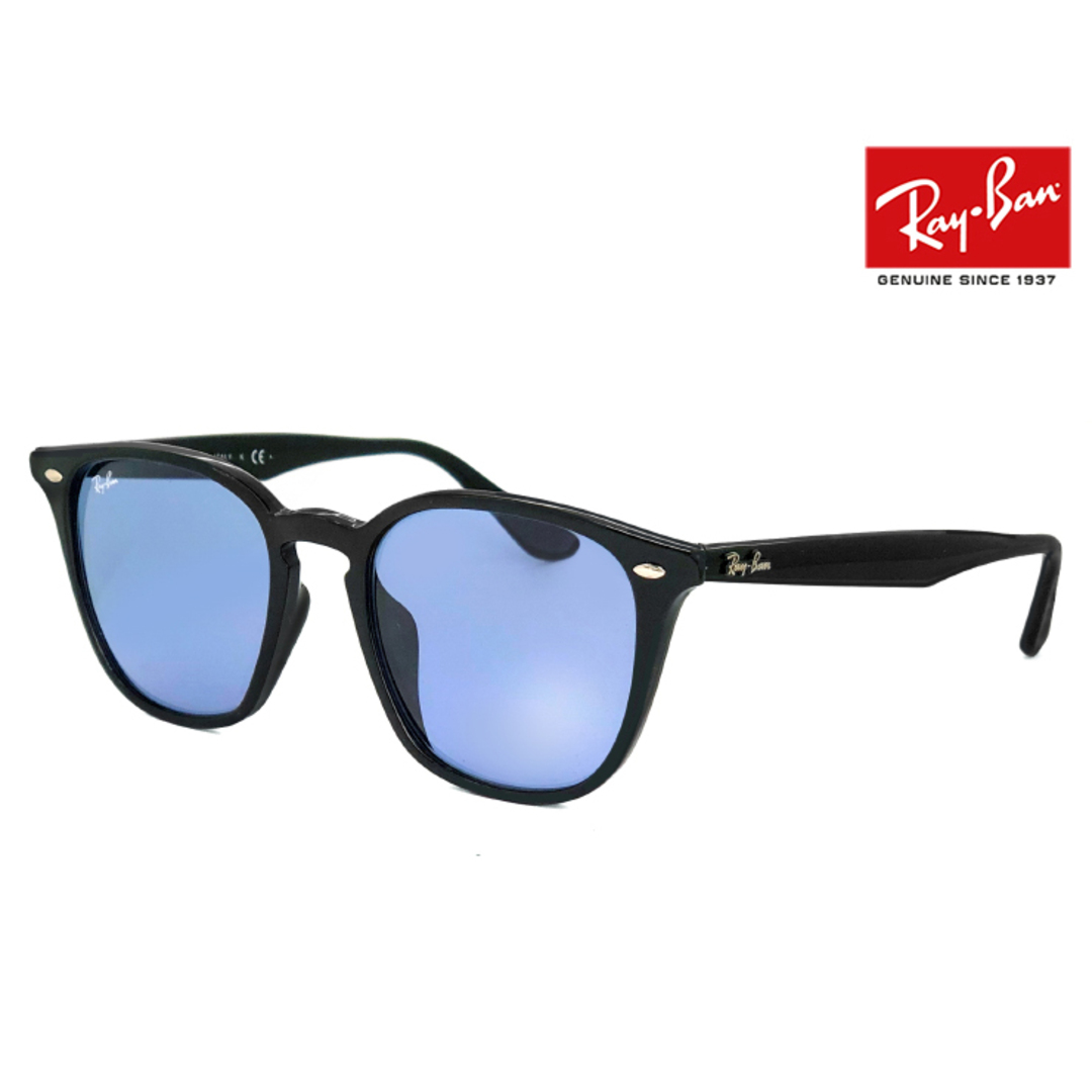 Ray-Ban(レイバン)の【新品】 レイバン サングラス Ray-Ban rb4258f 60180 52mm rb4258-f 601/80 ウェリントン ライトカラー ブルー レンズ メンズのファッション小物(サングラス/メガネ)の商品写真