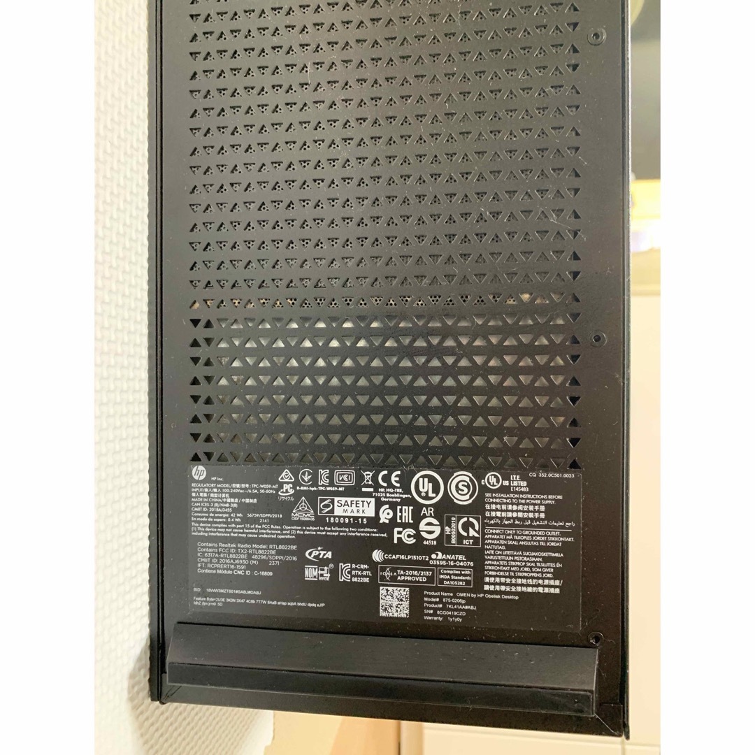 美品☆OMEN by HP Obelisk Desktop 875-0206jp-tops.edu.ng