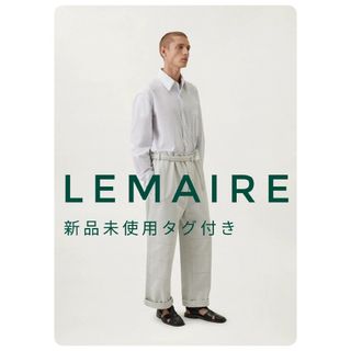 LEMAIRE JUDO PANTS DENIM SNOW GREY ルメール