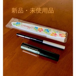 クリニーク(CLINIQUE)のセール‼️CLINIQUE⭐︎マスカラ&アイライナー　ネイルファイルおまけ付き(マスカラ)