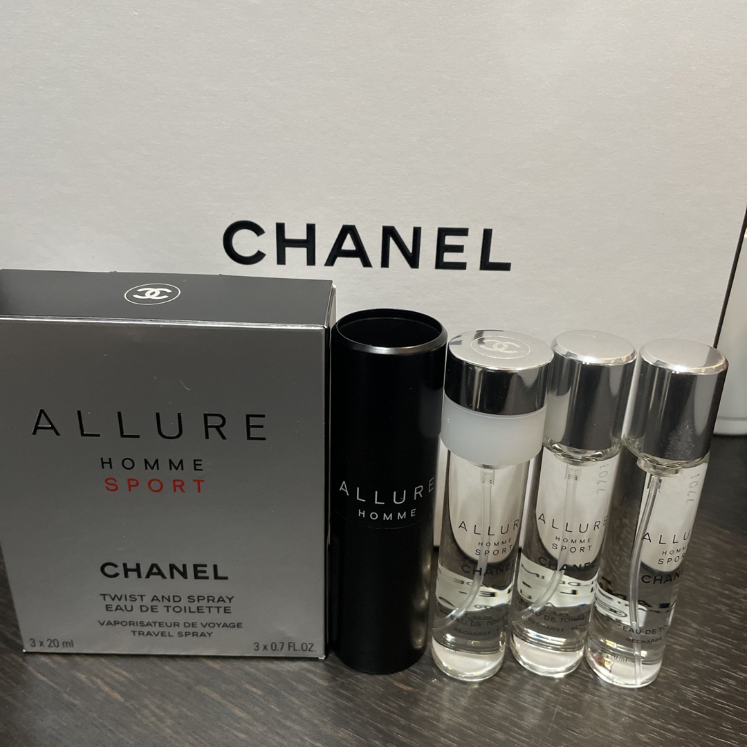 CHANEL   CHANELアリュールオムスポーツ ツイストアンドスプレー