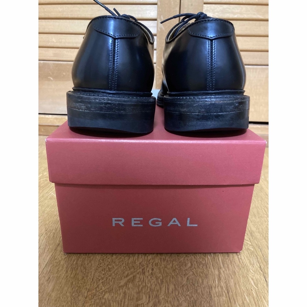 REGAL(リーガル)の23.5 REGAL 2304 ダブルレザーソール 外羽根 プレーントゥ メンズの靴/シューズ(ドレス/ビジネス)の商品写真