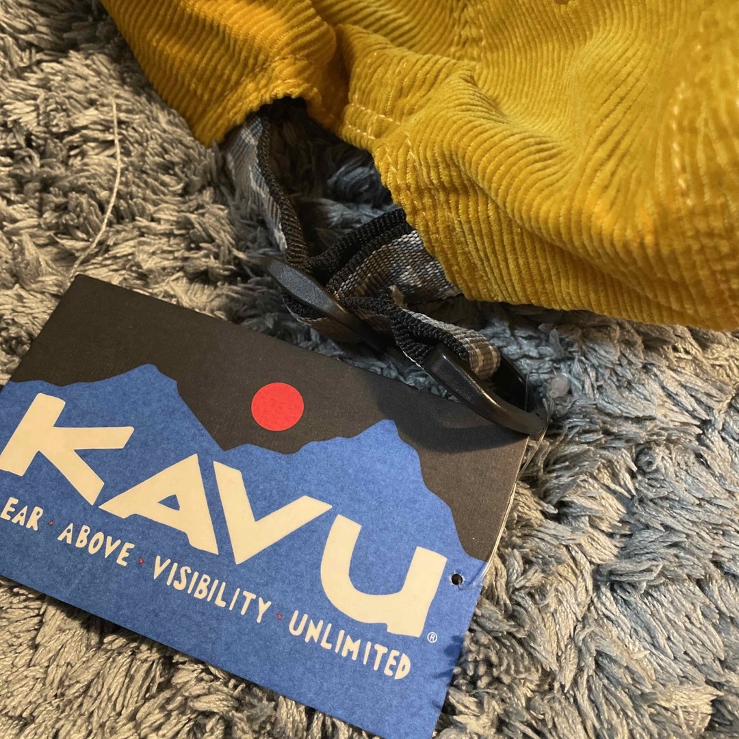 KAVU(カブー)の新品　KAVU ベースボールキャップ　マスタード メンズの帽子(キャップ)の商品写真