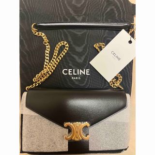 セリーヌ(celine)の【セリーヌ】国内完売　チェーンウォレットトリオンフ(ショルダーバッグ)