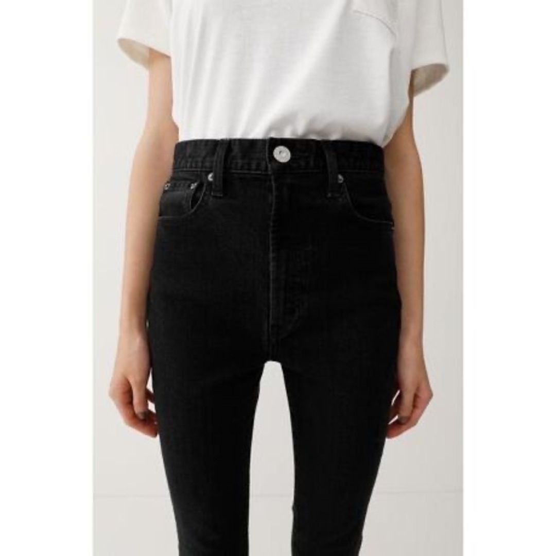 moussy(マウジー)の完売品 moussy HW Rebirth BLACK SKINNY レディースのパンツ(デニム/ジーンズ)の商品写真