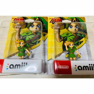 2個セット　amiibo ムジュラの仮面　リンク　ゼルダの伝説(ゲームキャラクター)