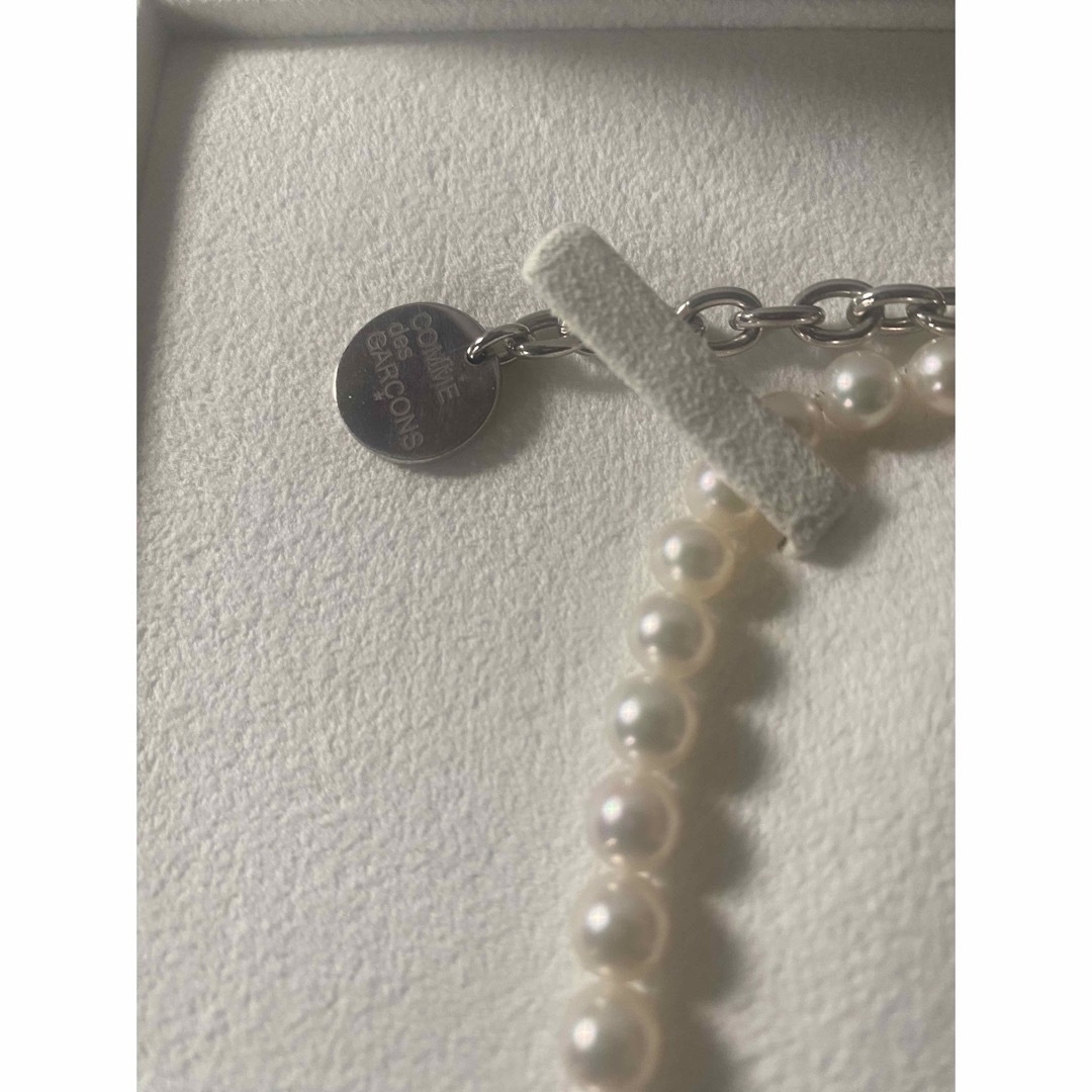 MIKIMOTO(ミキモト)のミキモト×コムデギャルソン★コラボネックレス★メンズパール レディースのアクセサリー(ネックレス)の商品写真