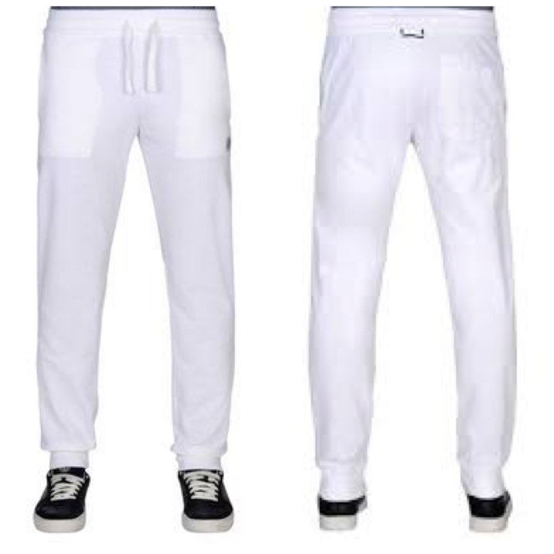 STONE ISLAND 16SS Fleece Trousers-Wht/M-