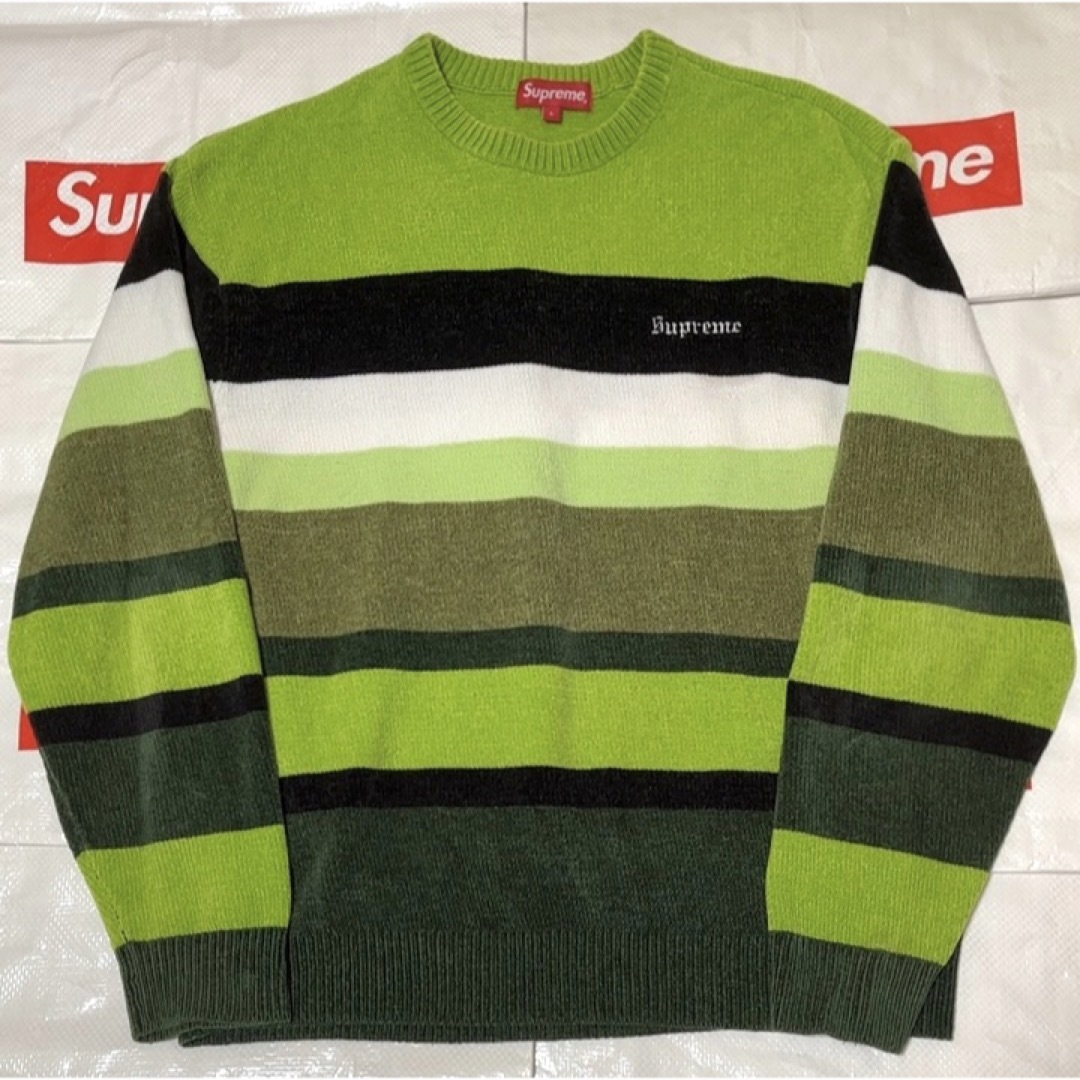 supreme chenille sweater シュプリームboxlogo