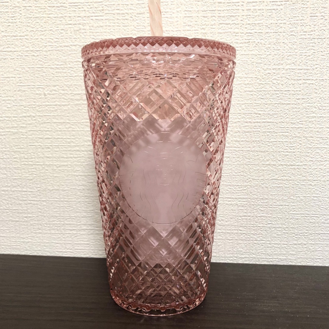 新品 スターバックス コールドカップタンブラー キラキラ ピンク