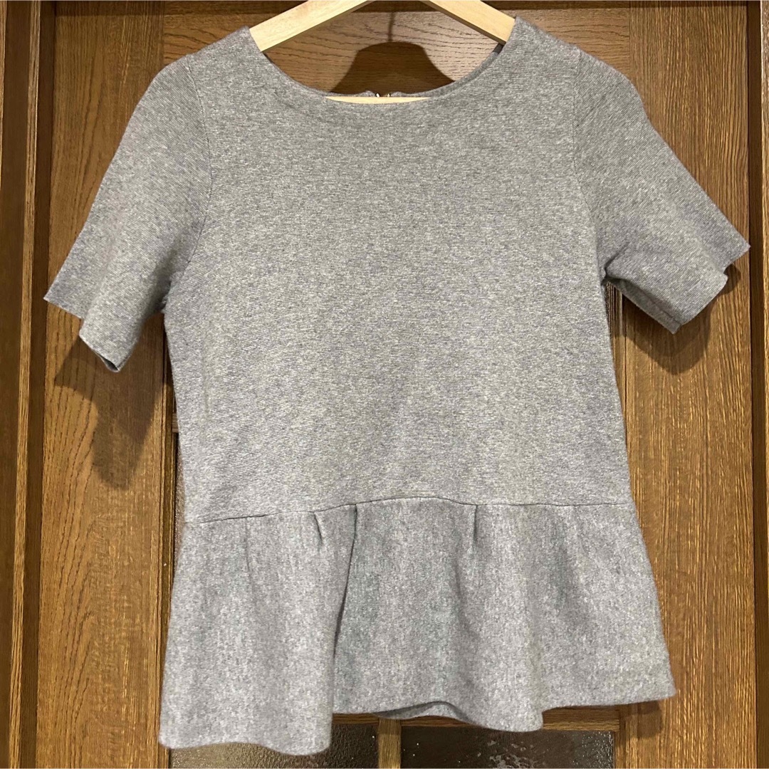 ADORE アドーア カシミアニット フリル グレー | hartwellspremium.com