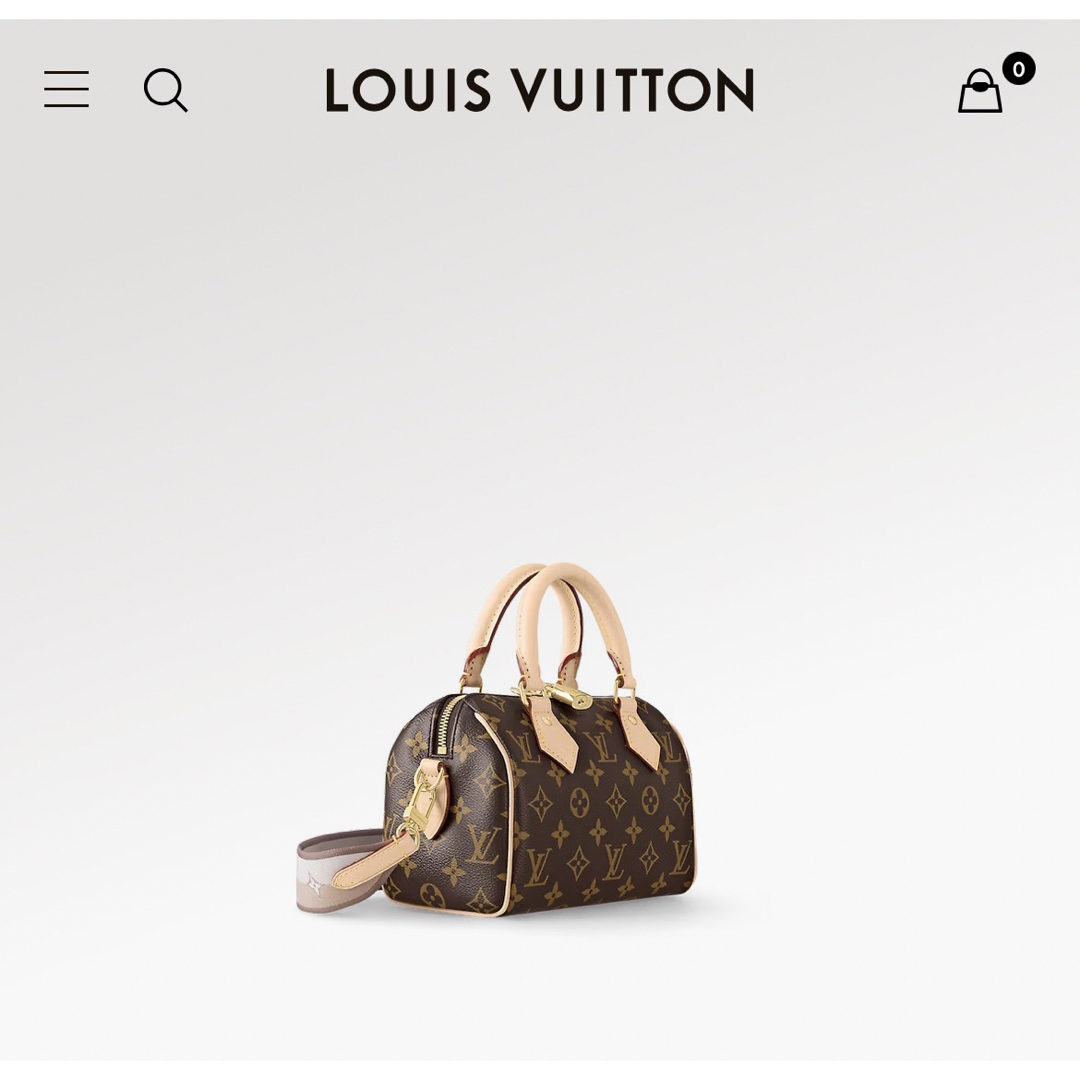 LOUIS VUITTON スピーディ バンドリエール20