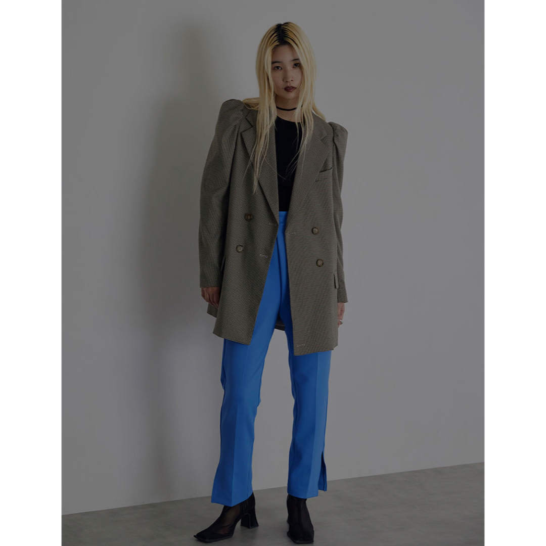 【 AMERI 】POWDER TOUCH EASY TAPERED PANTS