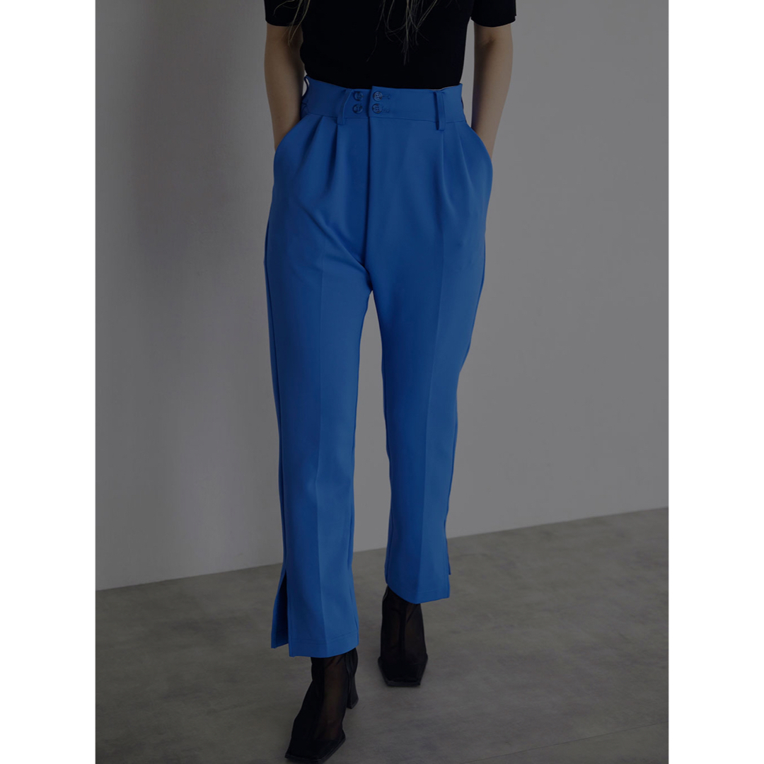 AMERI 】POWDER TOUCH EASY TAPERED PANTS AMERI 】POWDER TOUCH EASY TAPERED PANTS