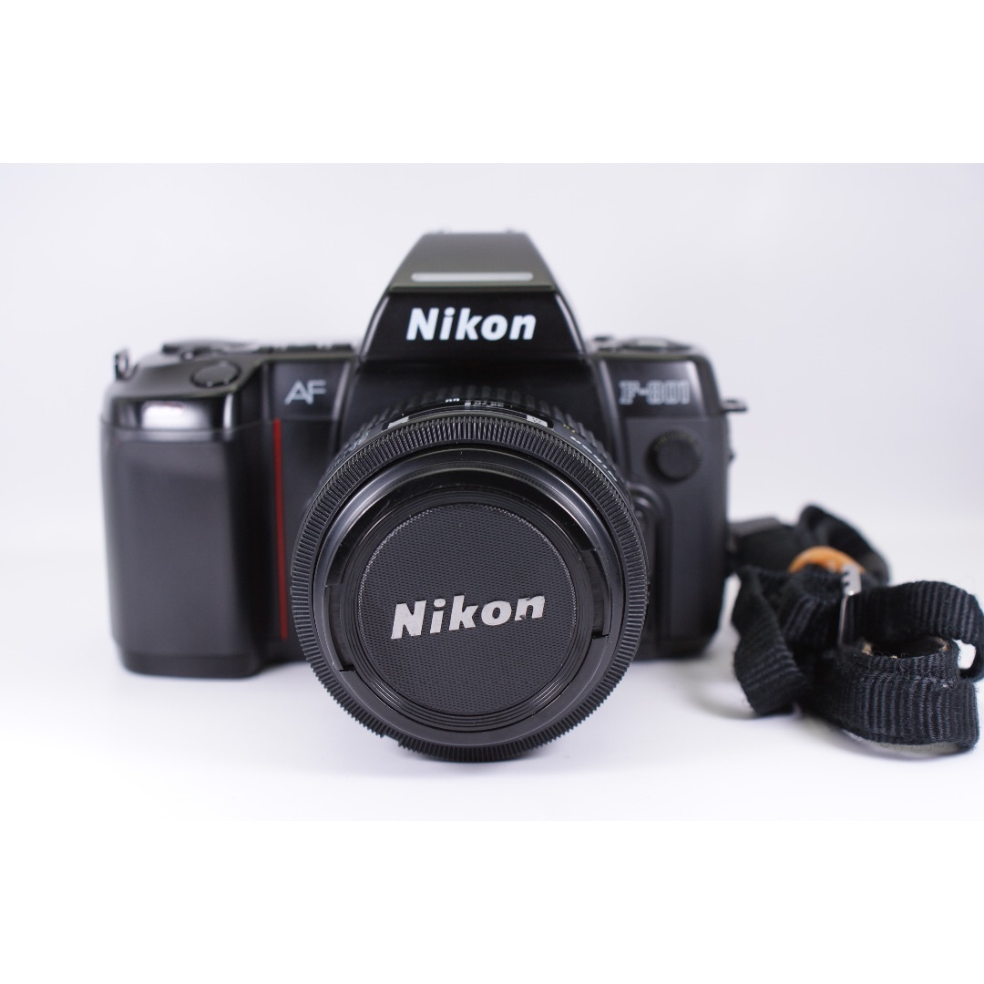 NIKON F801 フィルムカメラ+ AFレンズ付き 動作確認済み#360