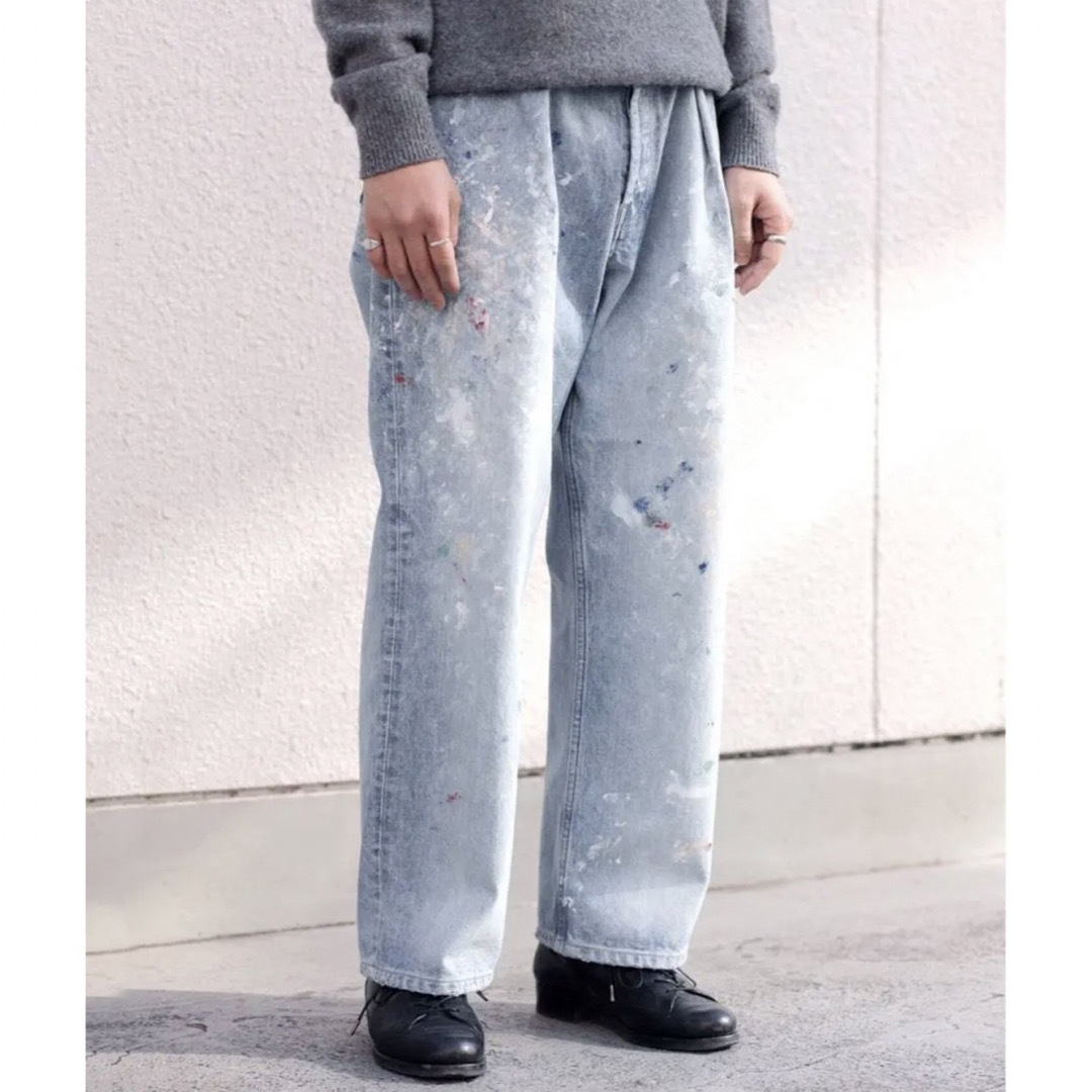 COMOLI   HERILL Denim Splash Tuck 4pk size3の通販 by シラモ's shop