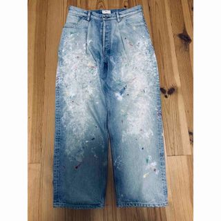 コモリ(COMOLI)のHERILL  Denim Splash Tuck 4pk size3(デニム/ジーンズ)