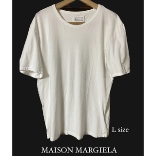 マルタンマルジェラ(Maison Martin Margiela)の【美品】MAISON MARGIELA マルジェラ　無地　シャツ　48(Tシャツ/カットソー(半袖/袖なし))