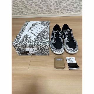 ジョーダン(Jordan Brand（NIKE）)のAIRJORDAN1 RETROLOW OG BLACKCEMENT27.0cm(スニーカー)