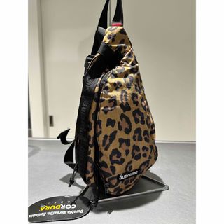 Supreme Sling Bag Leopard 黒