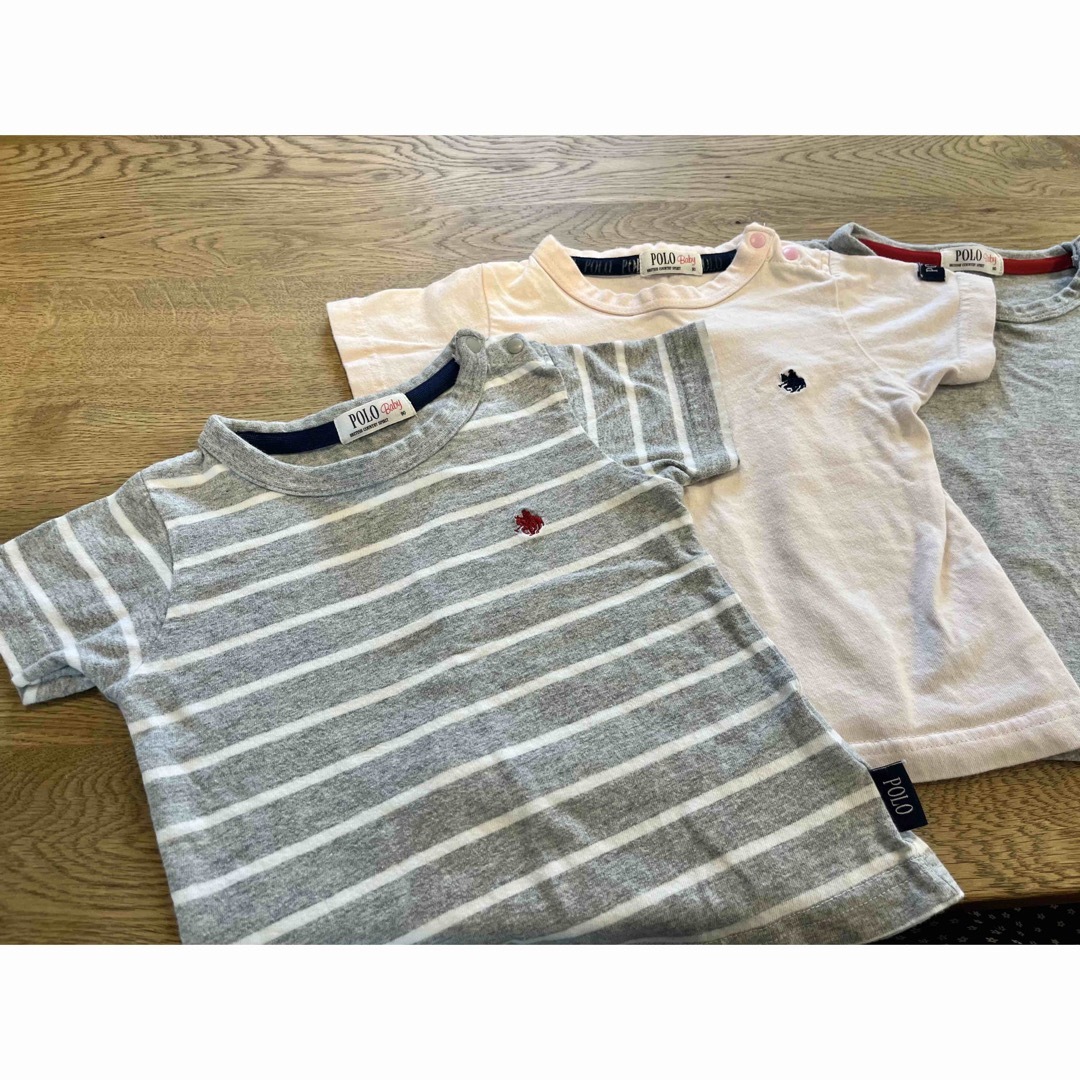 キッズTシャツ ポロベイビー キッズ/ベビー/マタニティのキッズ服男の子用(90cm~)(Tシャツ/カットソー)の商品写真