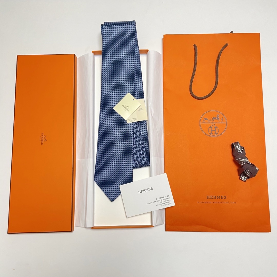 Hermes - 【新品未使用】HERMES ネクタイ シルク100％ フランス製の通販 by チャッピー｜エルメスならラクマ