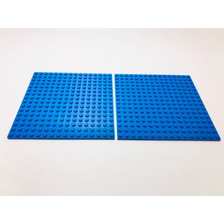 レゴ(Lego)の【新品未使用】レゴ　LEGO プレート　16x16 ブルー　青　2枚(知育玩具)