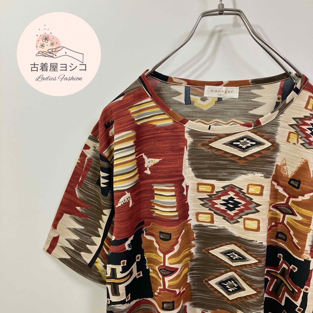 ヴィンテージ アート レトロ 透け感 シングルステッチ 半袖Tシャツ