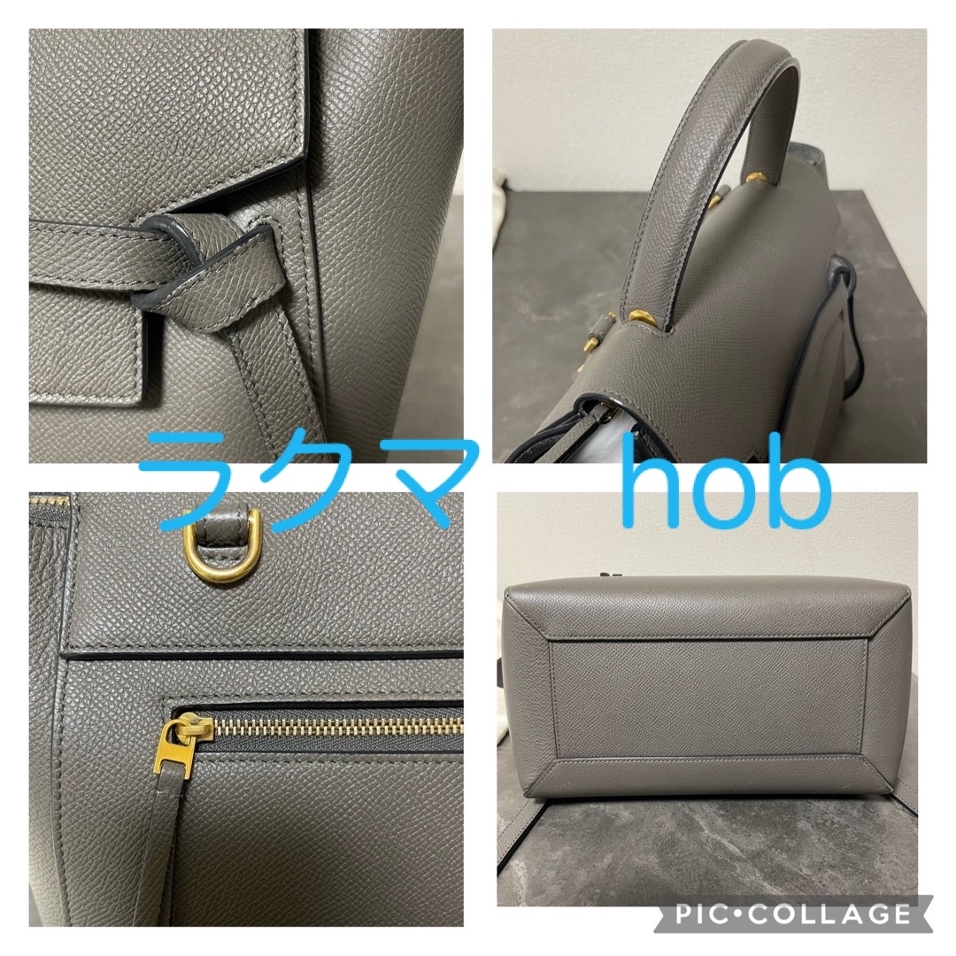 CELINE - CELINE ベルトバッグ マイクロの通販 by hob|セリーヌ CELINE - CELINE ベルトバッグ マイクロの通販 by hob|セリーヌ