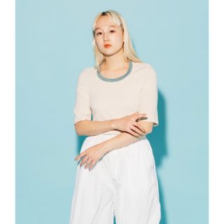 ユナイテッドアローズ(UNITED ARROWS)の【CITEN】トリム パイル コンパクト Tシャツ(Tシャツ(半袖/袖なし))