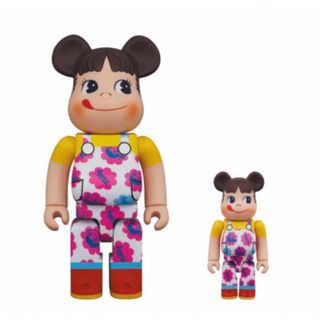 メディコムトイ(MEDICOM TOY)のBE@RBRICK ペコちゃんミルキー70周年デザイン100%400%(その他)