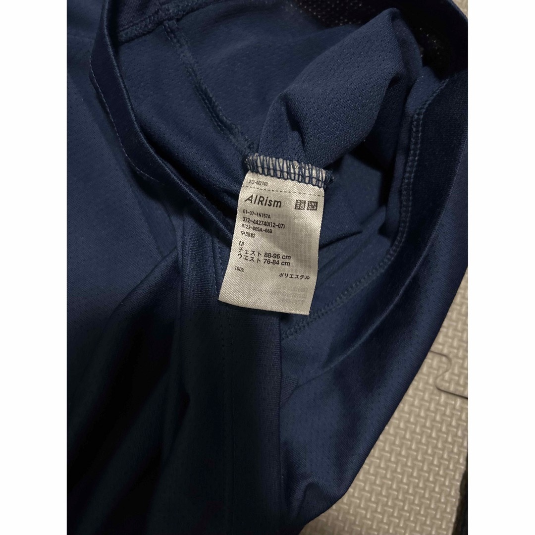 UNIQLO(ユニクロ)のUNIQLO ユニクロ　エアリズム部屋着　上下セット メンズのトップス(Tシャツ/カットソー(半袖/袖なし))の商品写真