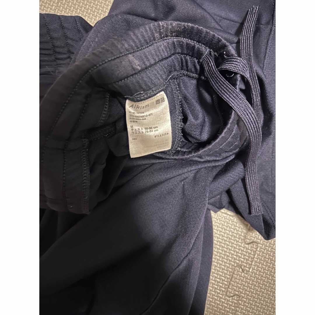 UNIQLO(ユニクロ)のUNIQLO ユニクロ　エアリズム部屋着　上下セット メンズのトップス(Tシャツ/カットソー(半袖/袖なし))の商品写真
