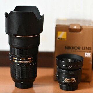 ニコン(Nikon)のNikon 24-70 f2.8e vr    35mm 1.8g セット(レンズ(ズーム))