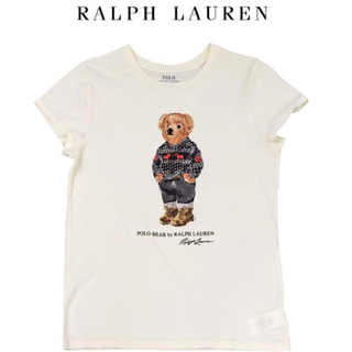 ポロラルフローレン(POLO RALPH LAUREN)のポロベアーTシャツ ラルフローレン ガールズ  キャップスリーブ　半袖　(Tシャツ/カットソー)
