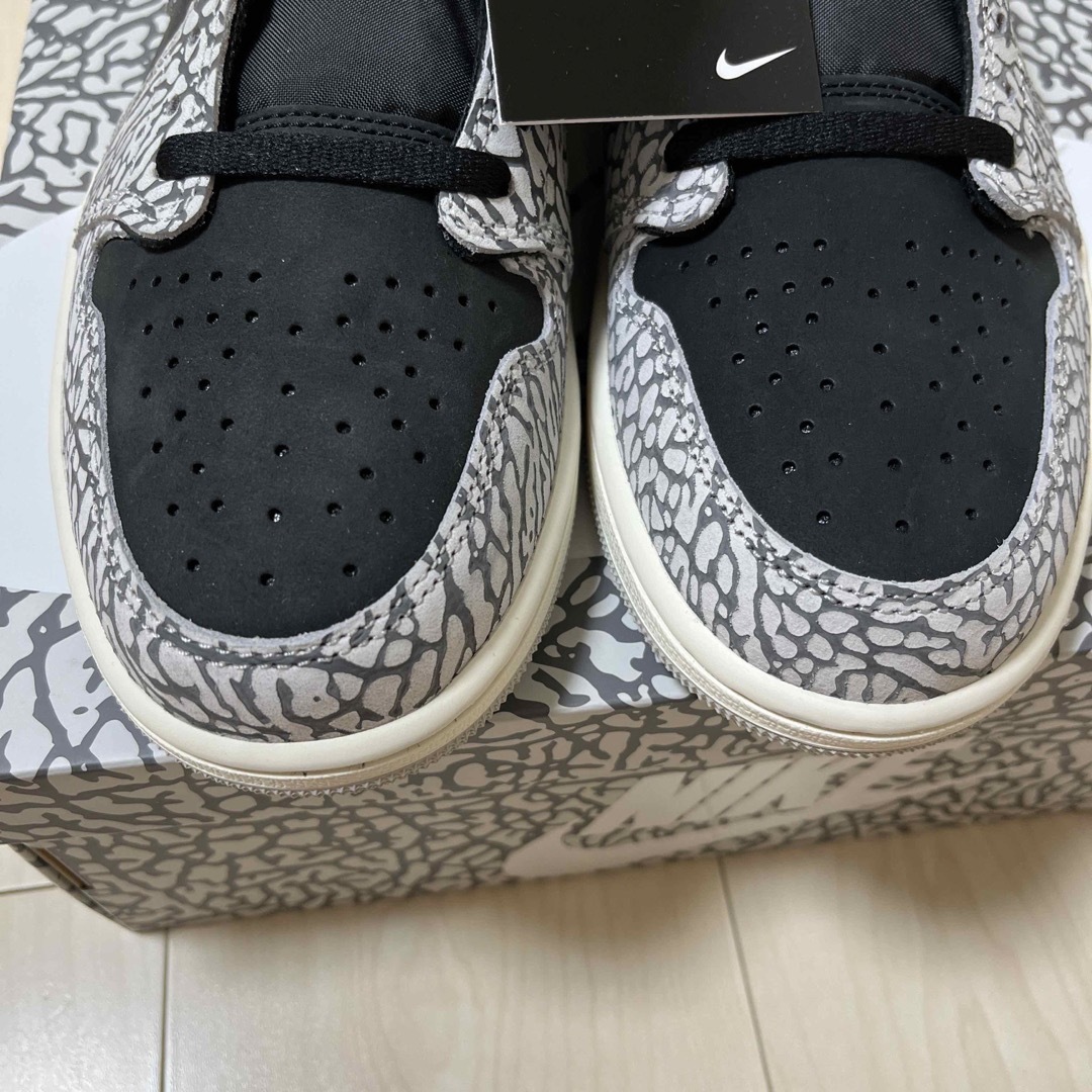 air jordan 1 low black cement 27.5cm