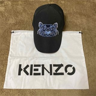 KENZO - KENZO ロゴバケットハット ネイビー 56センチの通販 by noa's