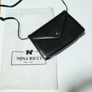 ニナリッチ(NINA RICCI)のニナ・リッチ　レディース　2way　バッグ　冠婚葬祭　セレモニー　ブラック(ショルダーバッグ)