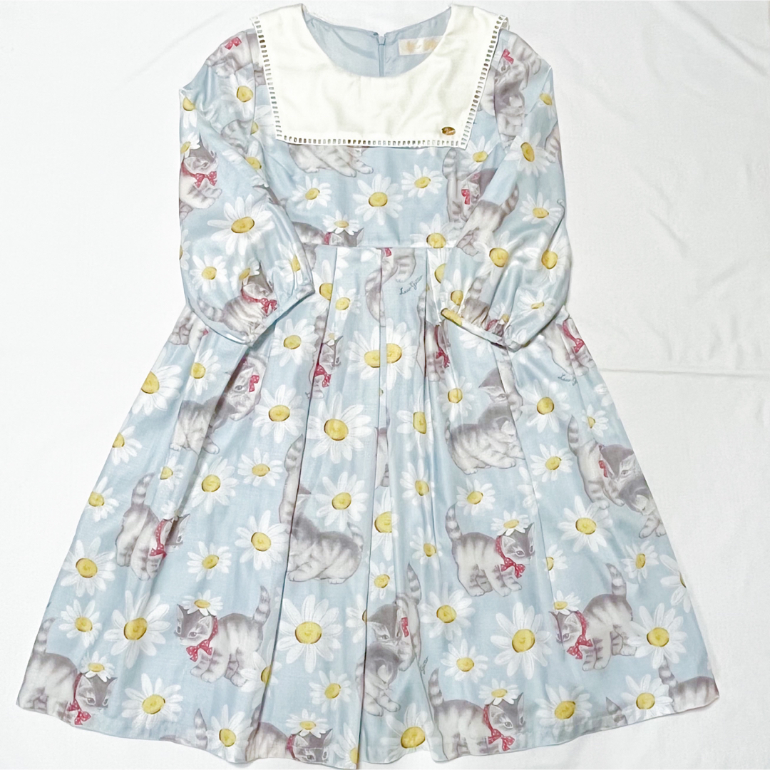 『Floral Teacup』袖付ワンピース ルルゲッタ