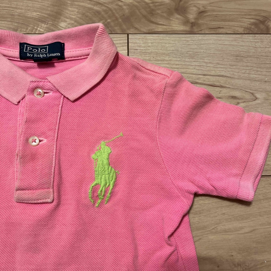 Ralph Lauren(ラルフローレン)のラルフローレンポロシャツ90 キッズ/ベビー/マタニティのキッズ服男の子用(90cm~)(Tシャツ/カットソー)の商品写真