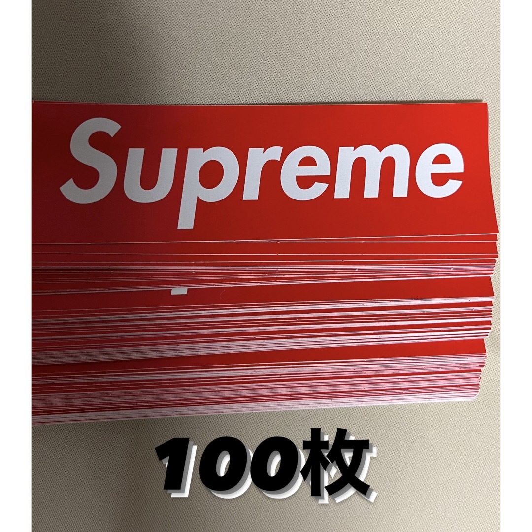 adidas - Supreme Box Logo Sticker 100枚セットの通販 by 777's shop ...