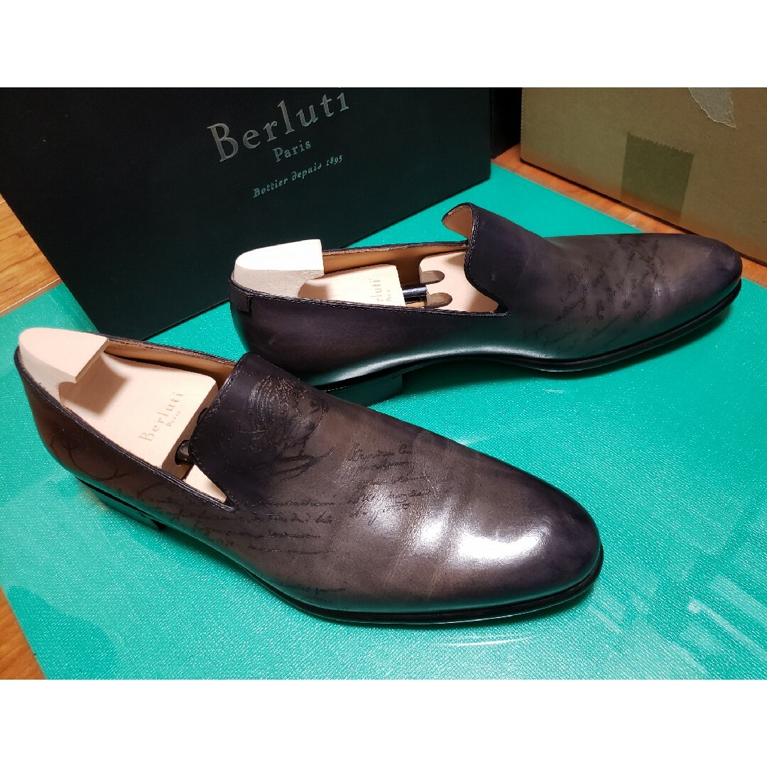 Berluti - 【極美品】Berluti ベルルッティ カーシヴ ガレ ローファー