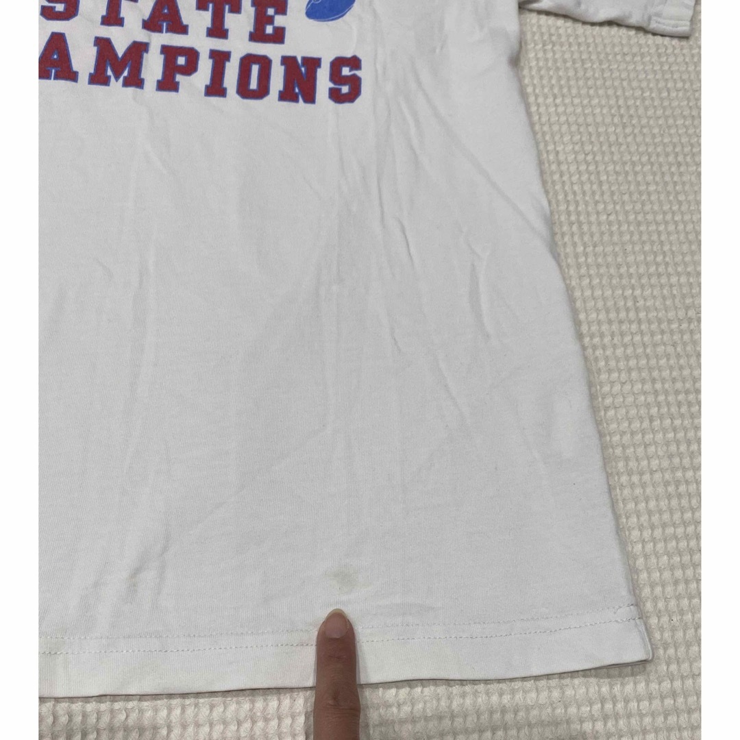 Champion(チャンピオン)の可愛い♡Champion Tシャツ　サイズM(メンズサイズかもしれません…) レディースのトップス(Tシャツ(半袖/袖なし))の商品写真