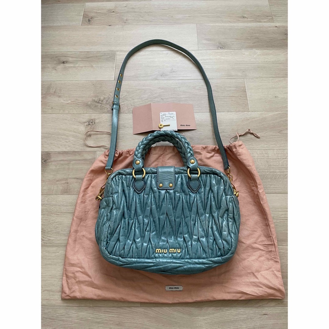 美品*miumiuショルダーバッグ