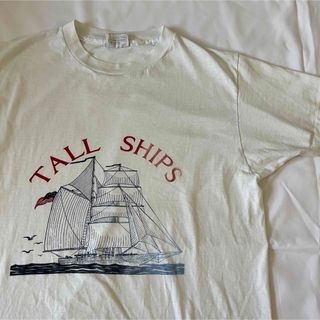 ヘインズ(Hanes)のヴィンテージ tシャツ シングルステッチ　Hanes 80s(Tシャツ/カットソー(半袖/袖なし))