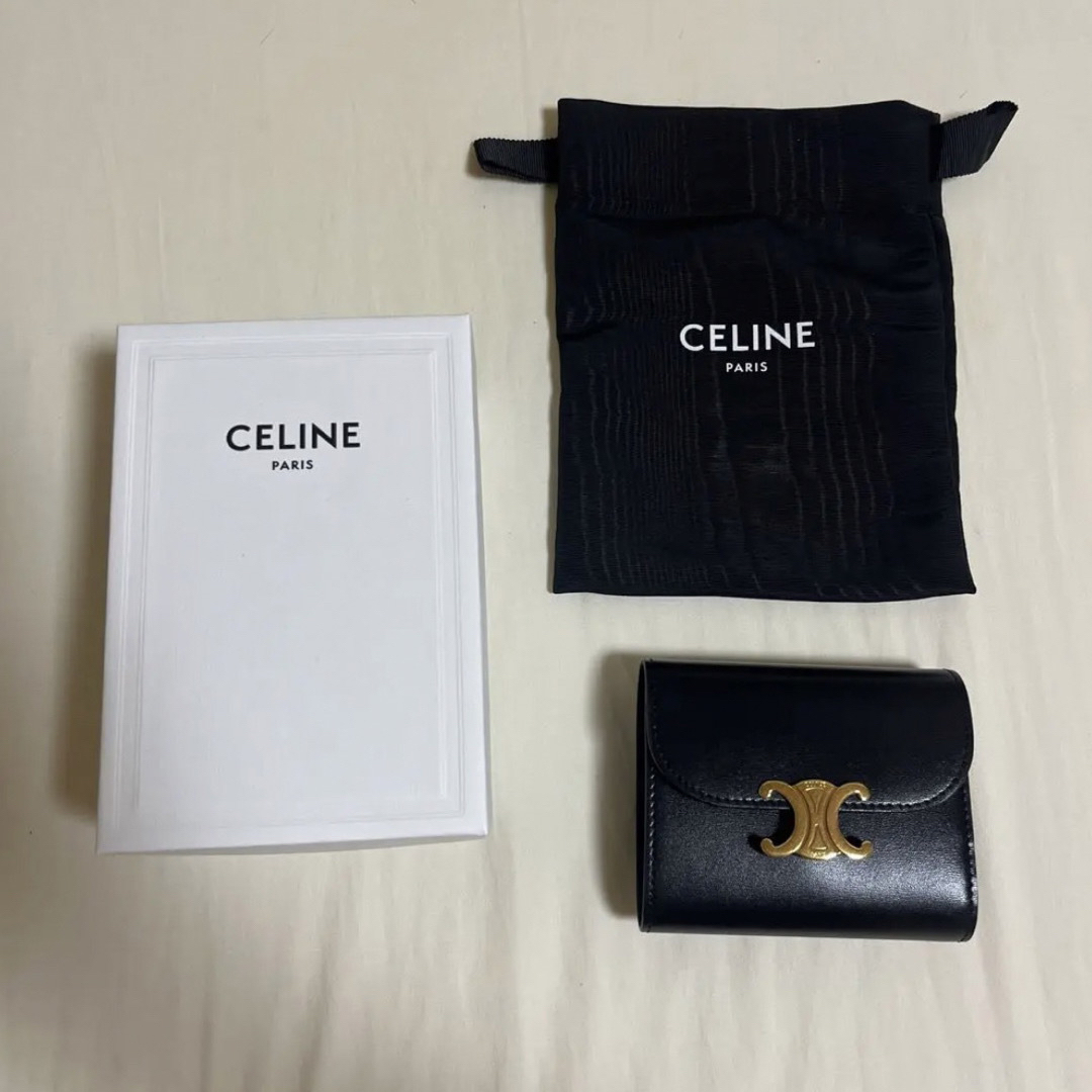 celine - 【新品未使用】セリーヌ 財布 スモールウォレット トリオンフ